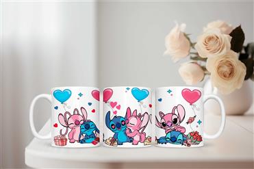 Stitch and Angel Gift for Love